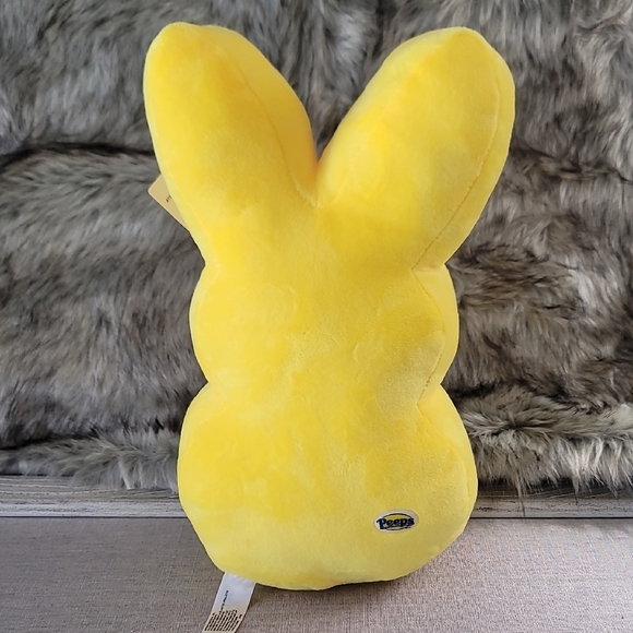 Vibrant Yellow Peeps Plush Bunny Toy-NWT - Picture 5 of 9